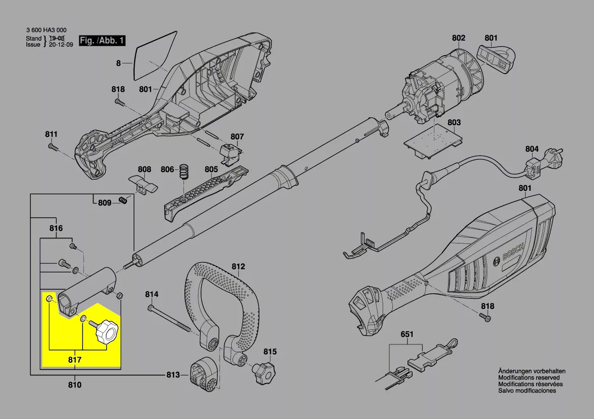 dispositif fixation accessoire réf. F 016 L72 513 Bosch